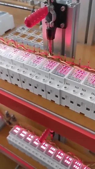 Phase Failure Sequence Unbalance LCD Display Timing Counting Voltage Relay