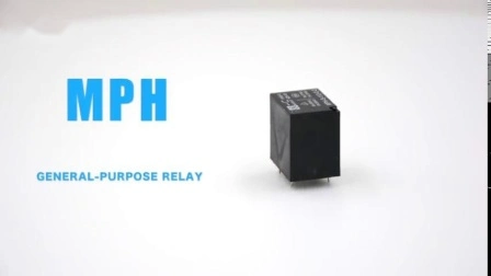 Meishuo Mph-S-124-a-2 High Load Type Normally Open 4pins 10A 24V Power Relay 16A/250VAC Rele