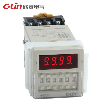 Hhs6r Repeat Operation Time Delay Relay 0.1s-990h Multi-Range Timing