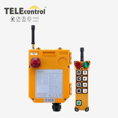 Telecontrol Uting 8 Two-Step Radio Remote Push Buttons F24-8d